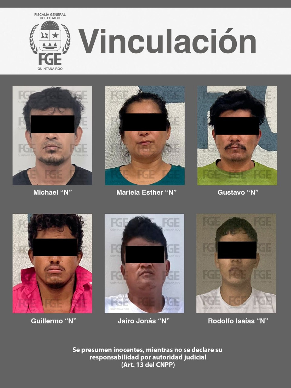 Vinculan a proceso a 15 personas por narcomenudeo en Quintana Roo 