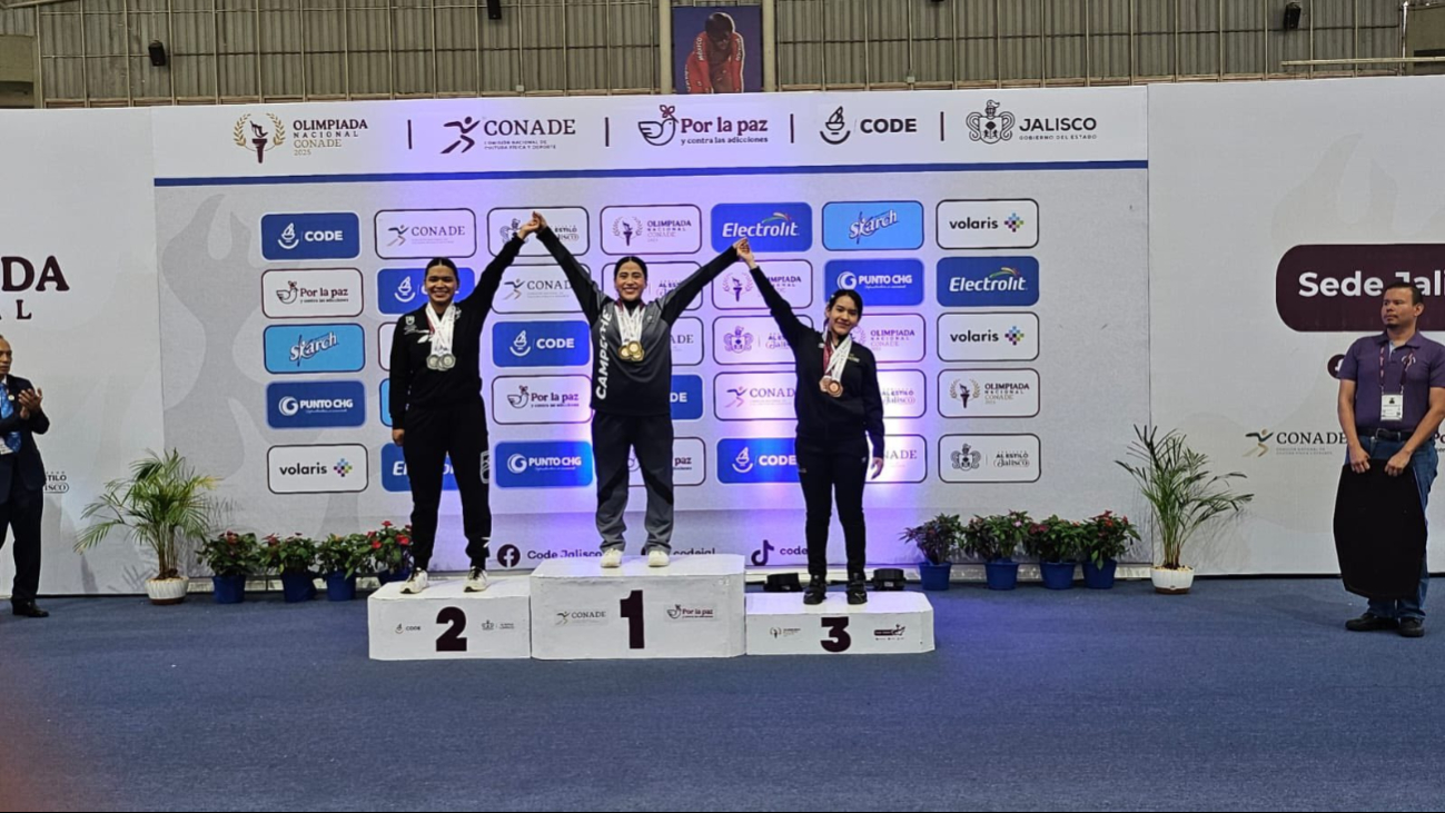 Campeche brilla en halterofilia: suman 5 medallas en los Juegos Nacionales 2025