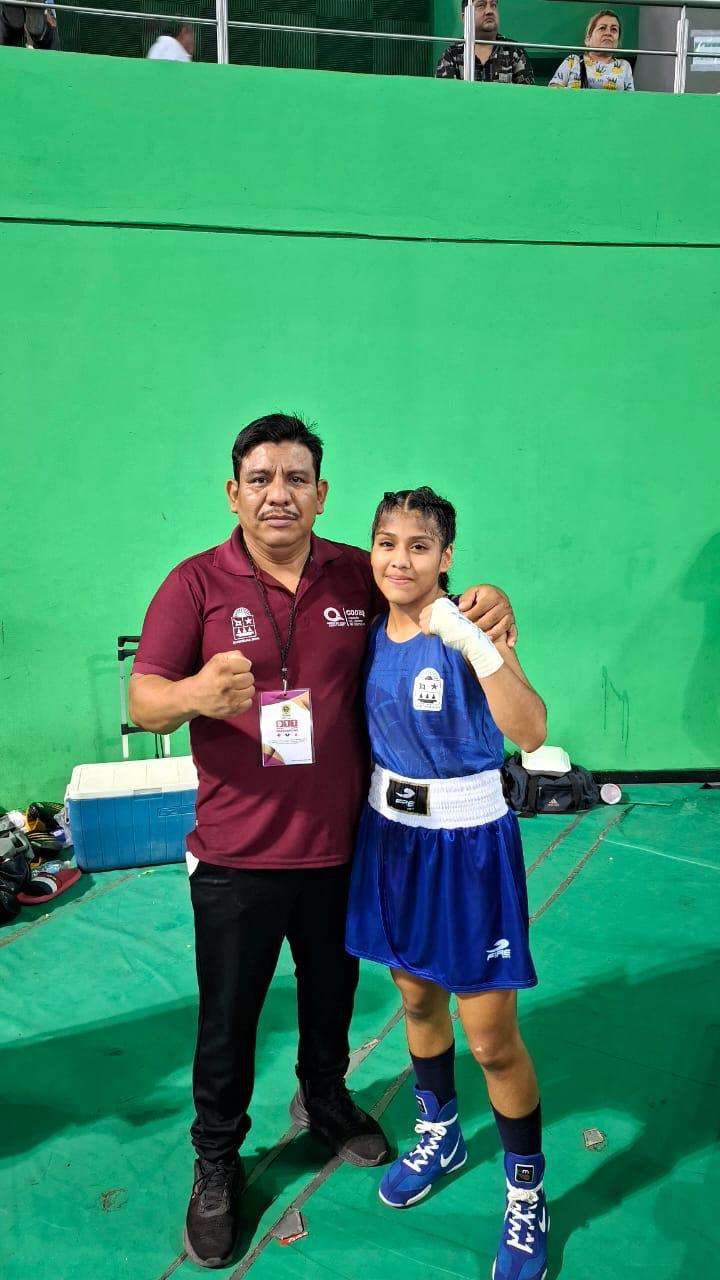 Cristal Elizabet ha entrenado muy fuerte para participar en la Olimpiada Nacional. Cristal Elizabet ha entrenado muy fuerte para participar en la Olimpiada Nacional.