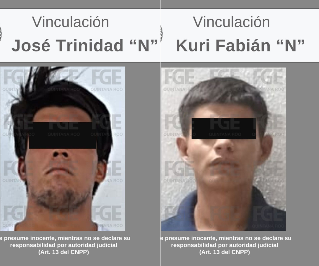 Vinculan a proceso y dan prisión preventiva a dos hombres por delito de extorsión en Cancún