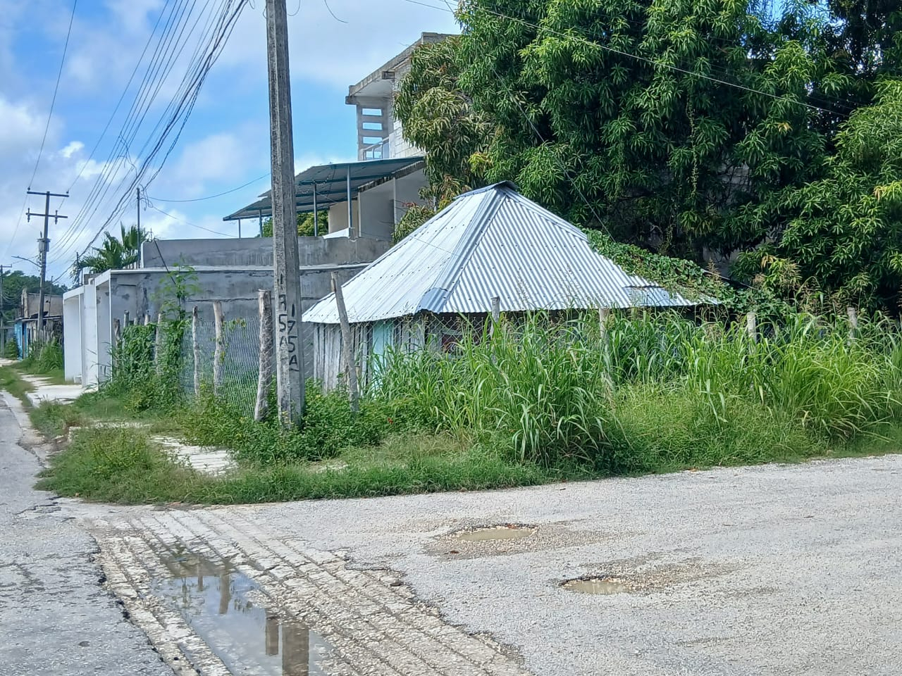 Personas desconocidas entraron a robar una vivienda en la colonia Fertimex, Escárcega, mientras los propietarios estaban fuera