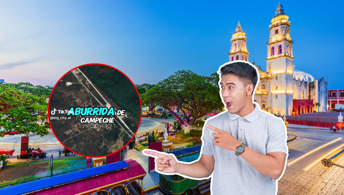 Un video viral en TikTok cataloga a San Francisco de Campeche como la ciudad “más aburrida” del estado