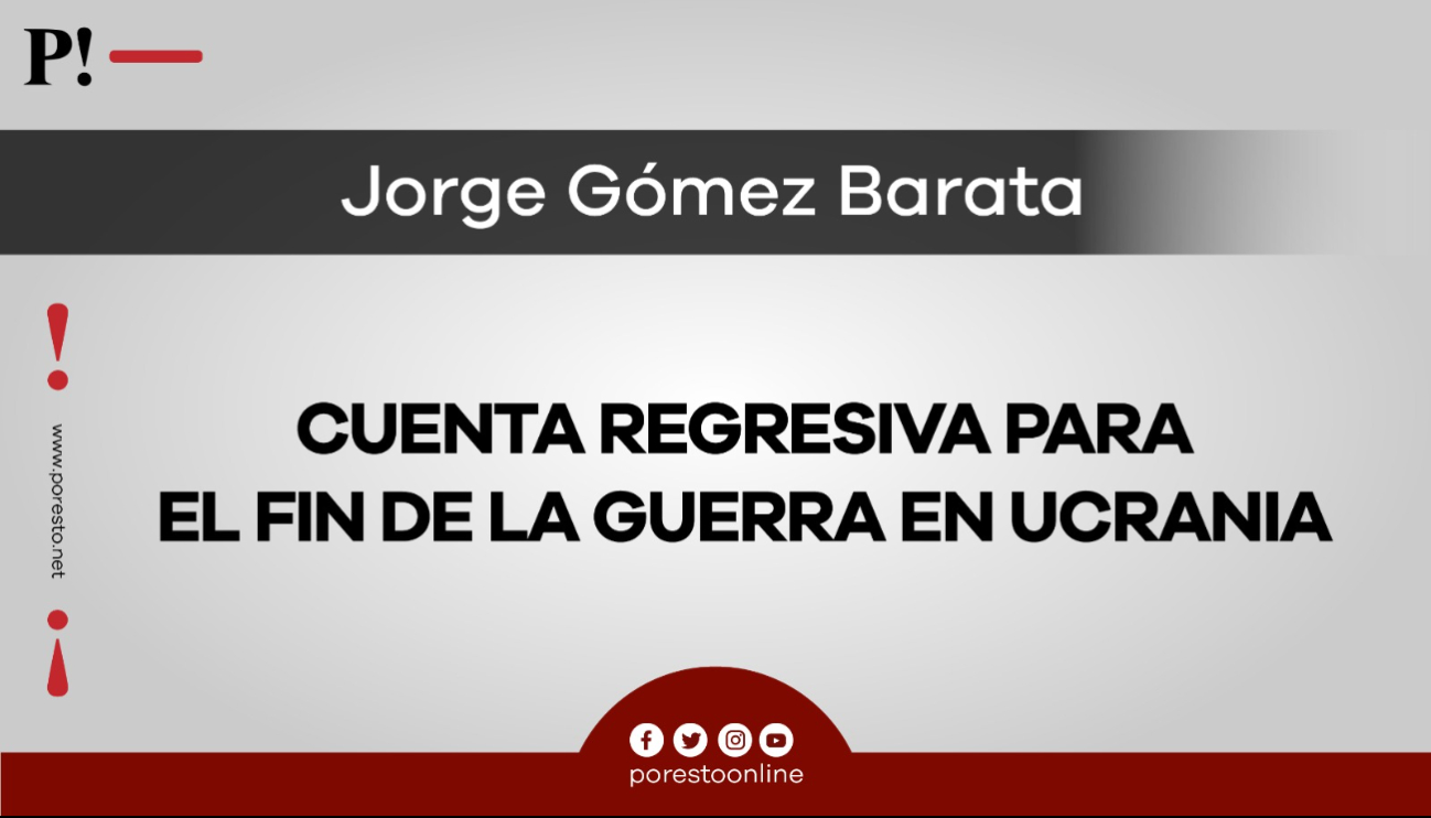 Cuenta regresiva para el fin de la guerra en Ucrania Cuenta regresiva para el fin de la guerra en Ucrania