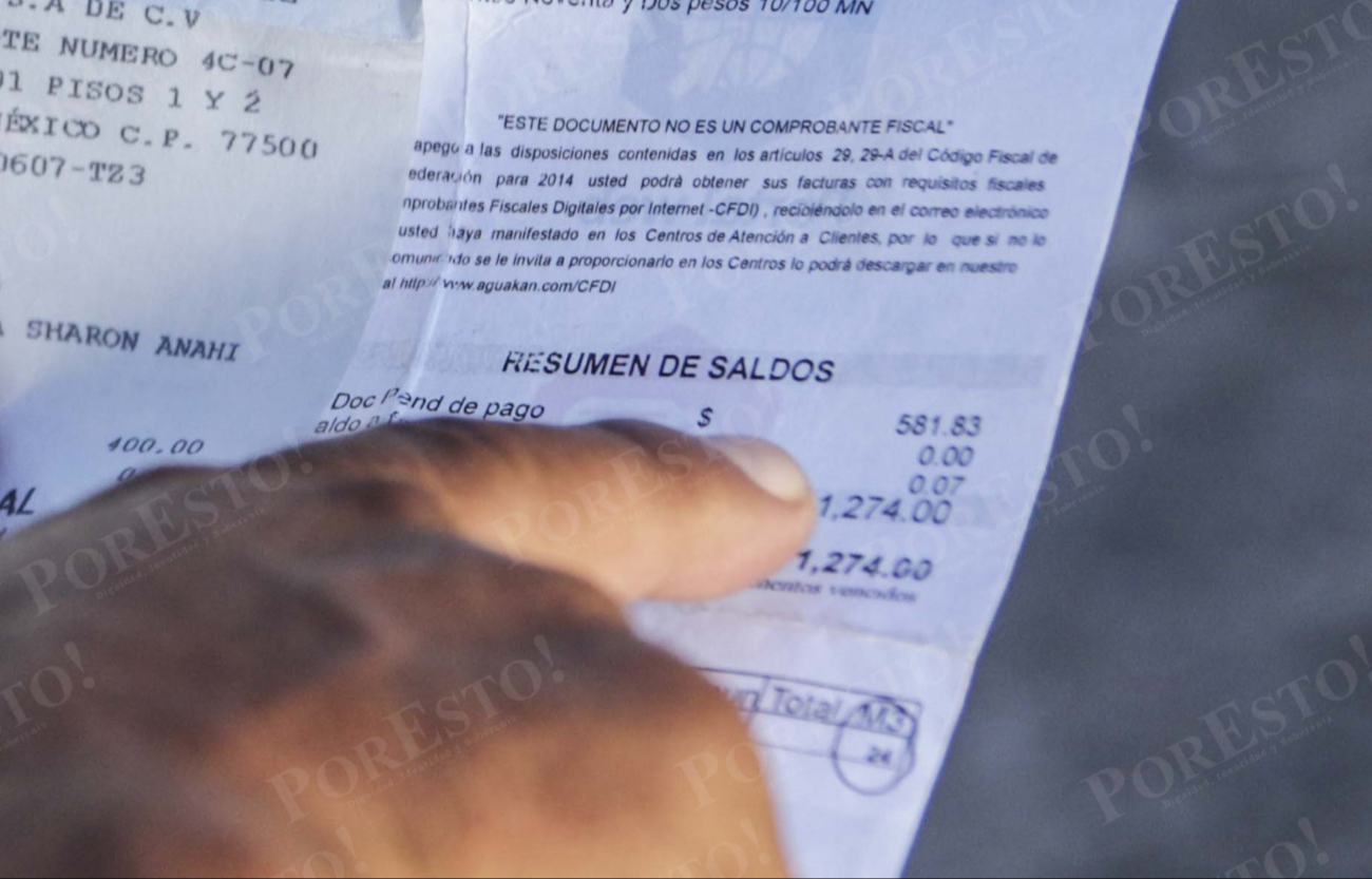 Ciudadanos de varias regiones se quejan de que el servicio no les llega, pero los recibos sí están a tiempo, y muchos con precios más elevados.
