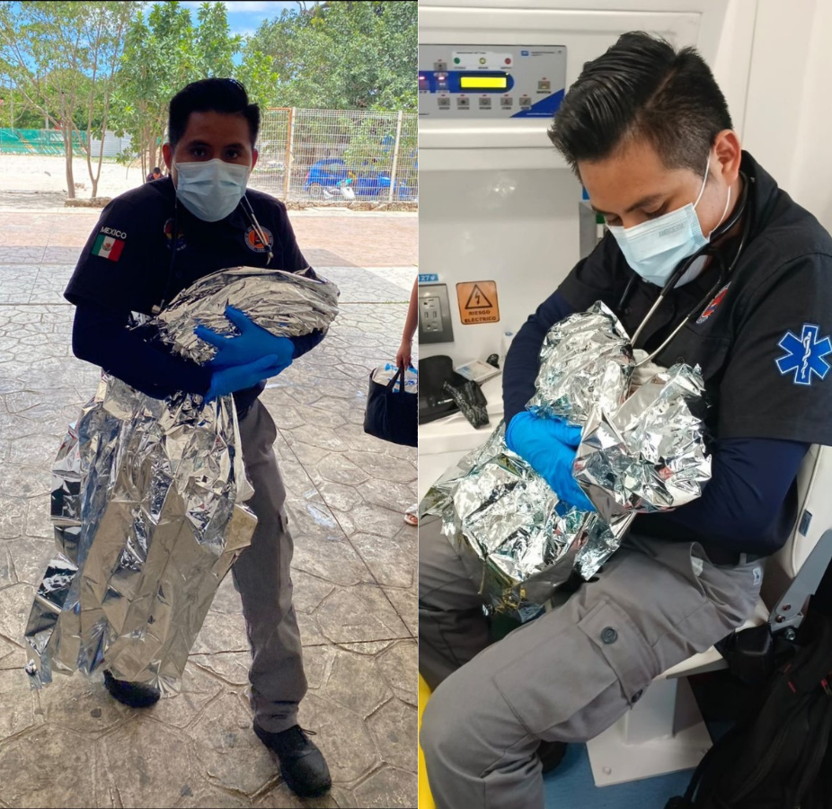 Los hechos se registraron en la SM 216 donde una joven dio a luz a su bebé en su casa.