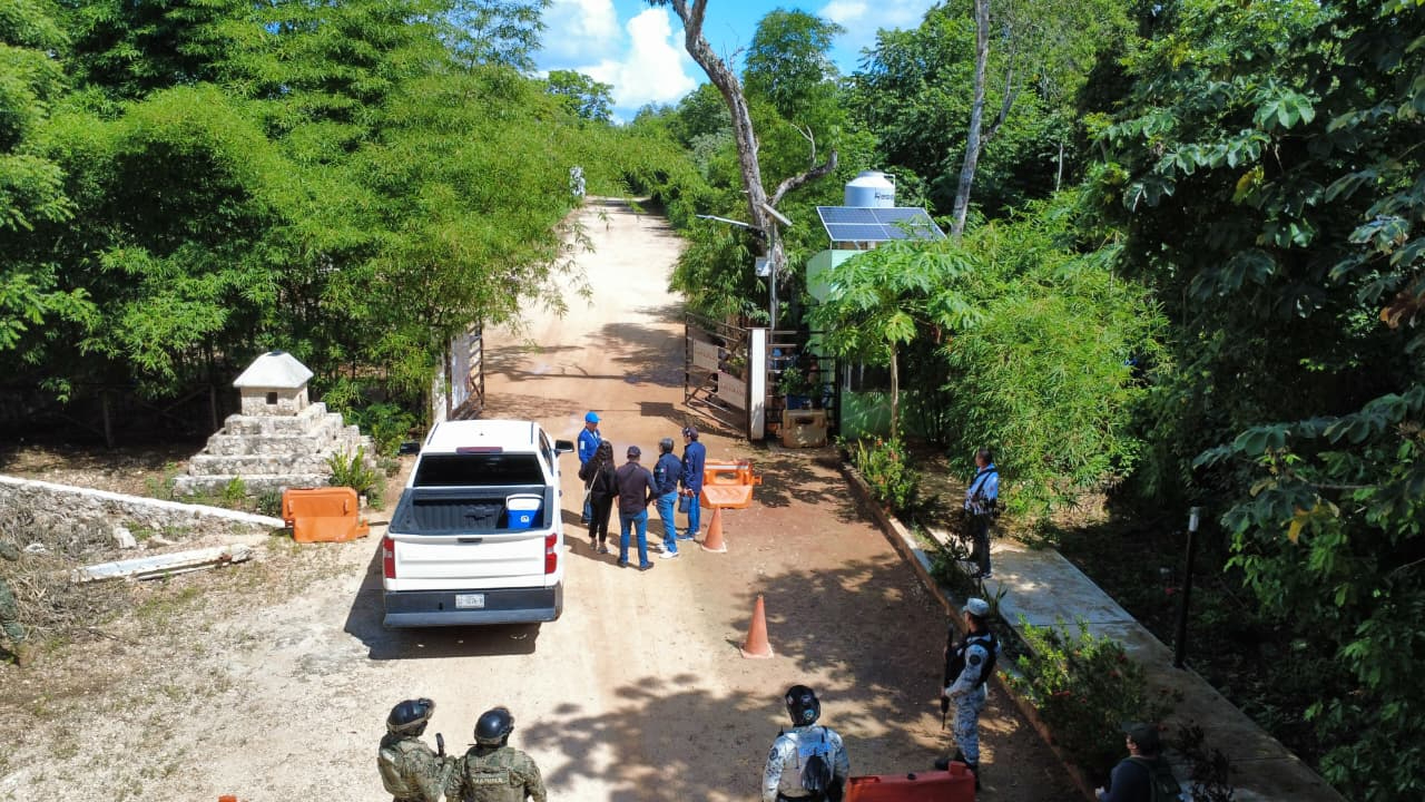 Aseguran maquinaria, herramientas y viviendas en construcción