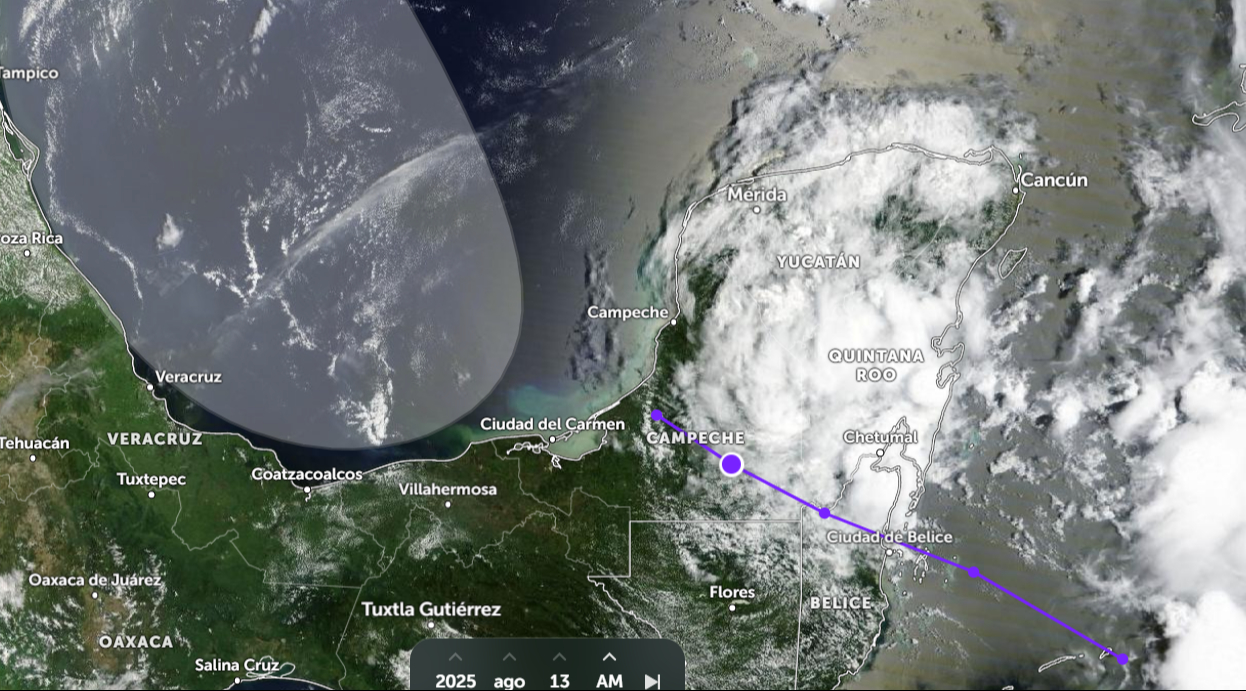 Campeche bajo alerta por onda tropical: posibles lluvias intensas y desarrollo en la Bahía Campeche bajo alerta por onda tropical: posibles lluvias intensas y desarrollo en la Bahía
