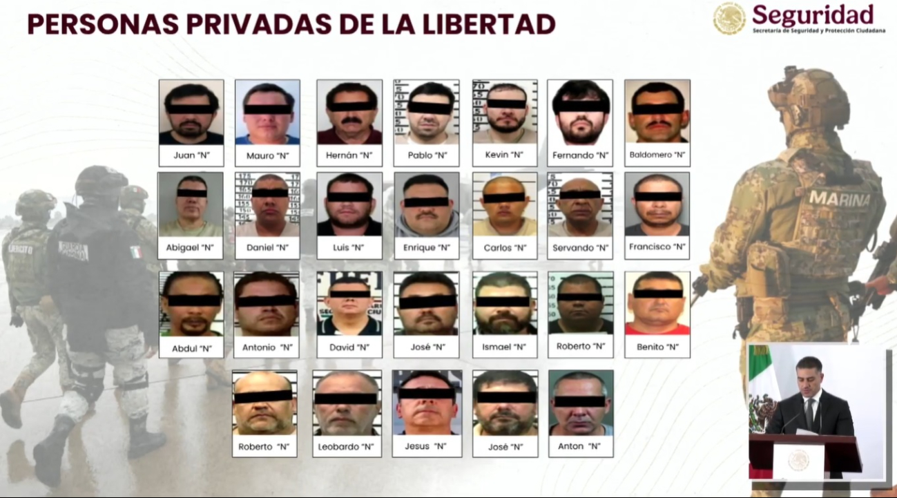 La acción fue una decisión soberana tomada por el Consejo Nacional de Seguridad con base en la Ley de Seguridad Nacional