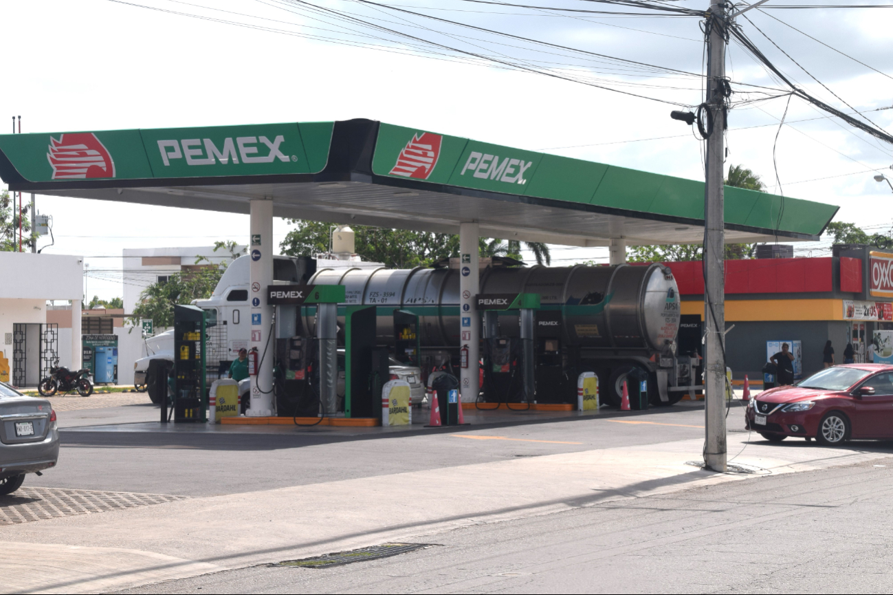 En Espita, el litro de la Magna se vende en 23.19 pesos