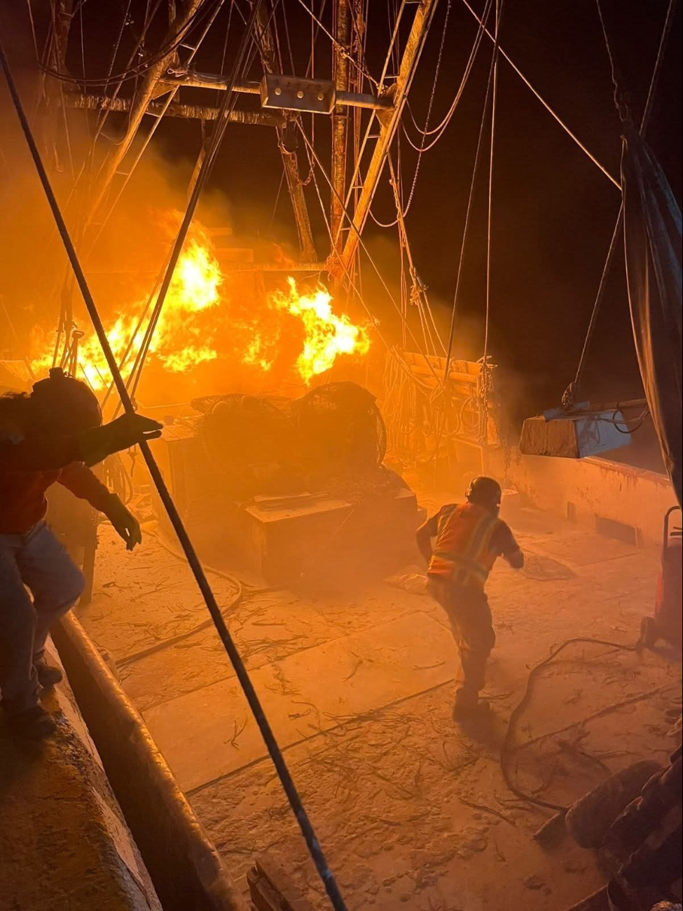 En menos de 24 horas ocurrieron dos incendios en el Puerto de Lerma.