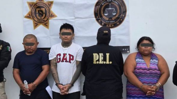 Cae familia de narcomenudistas en Mérida:  Autoridades aseguran  cannabis y cristal 