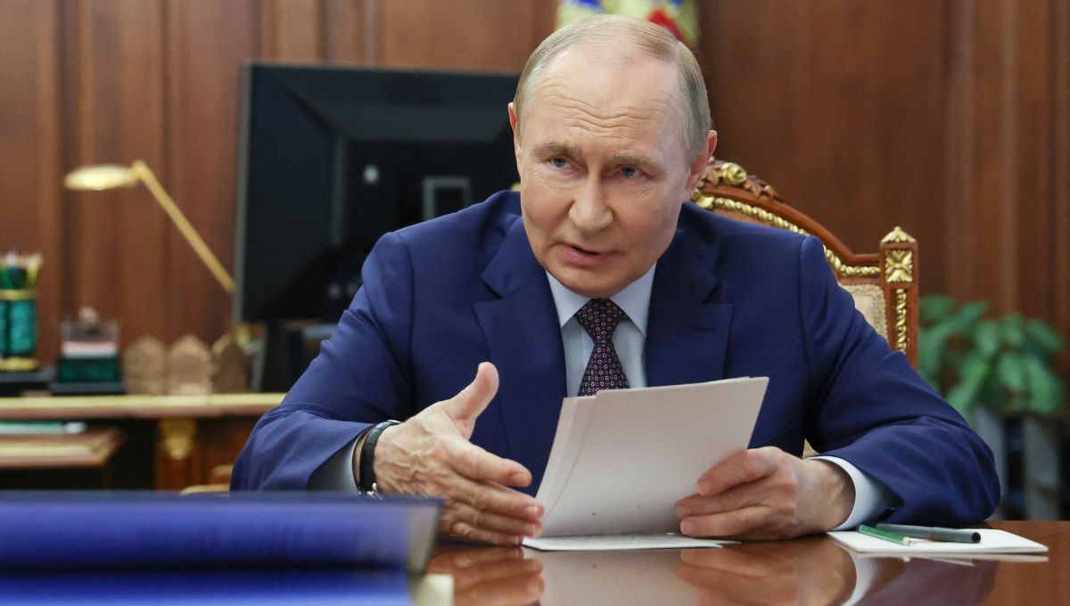 Vladimir Putin,  presidente de Rusia