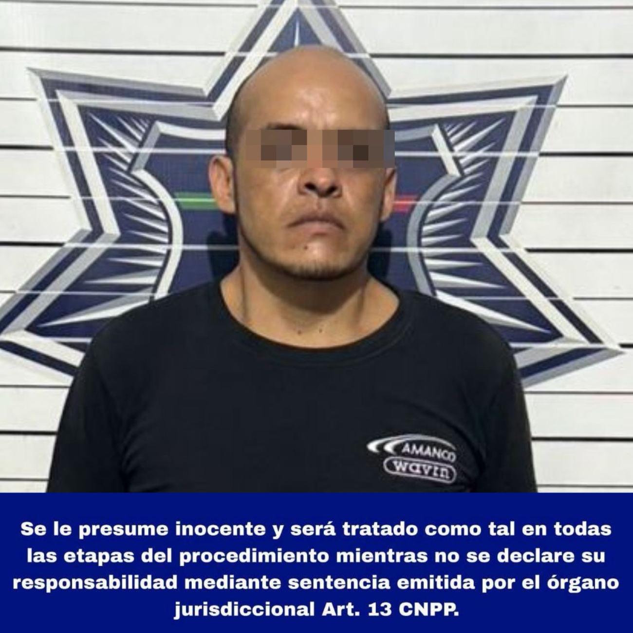 El detenido fue puesto a disposición de la Fiscalía Especializada en Combate al Robo de Vehículos y Transporte