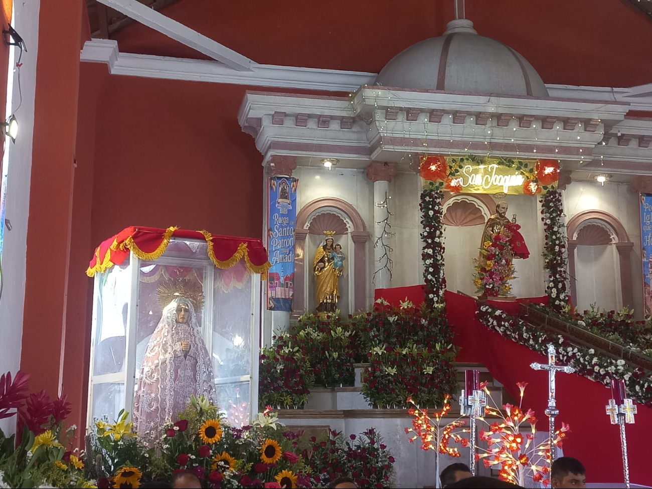 La Virgen de Chuiná acompañó a San Joaquín La Virgen de Chuiná acompañó a San Joaquín