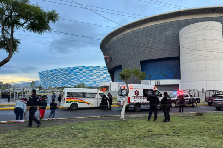 Todo ocurrió a las afueras del Estadio Cuauhtémoc