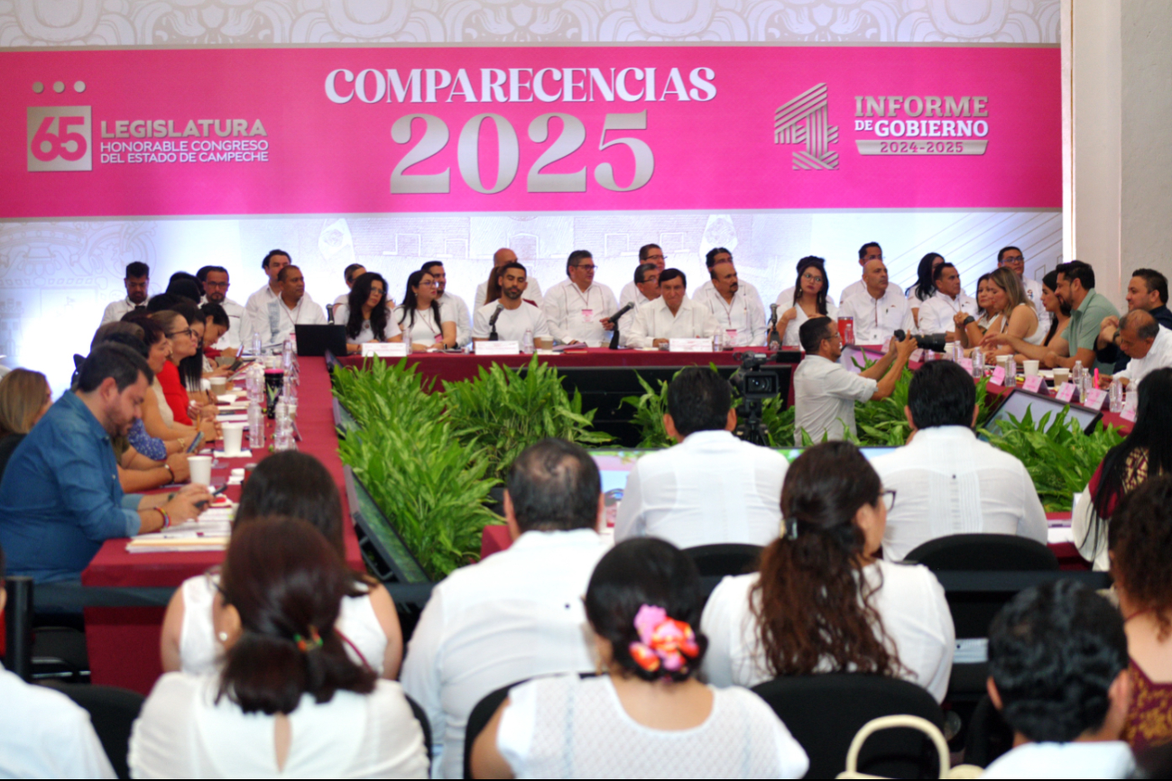 Ayer rindieron cuentas los titulares de las Secretarías de Salud, Educación y Bienestar. (