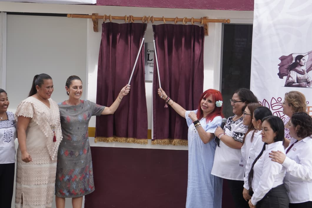 Sigue en vivo la conferencia de Claudia Sheinbaum desde Calakmul: Inauguración del Centro Libre para las Mujeres