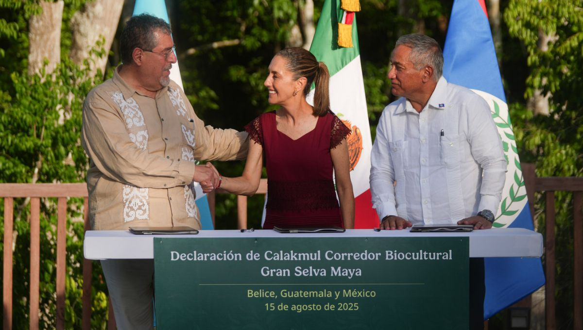 El onjetivo del acuerdo firmado en Calakmul es conservar la biodiversidad y fortalecer los lazos culturales entre los tres países