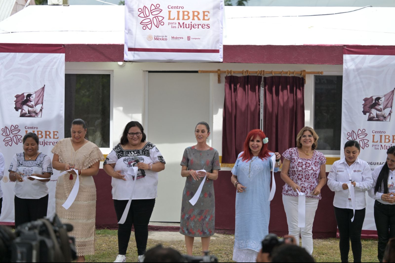 Inauguración del. Centro Libre para las mujeres en Xpujil