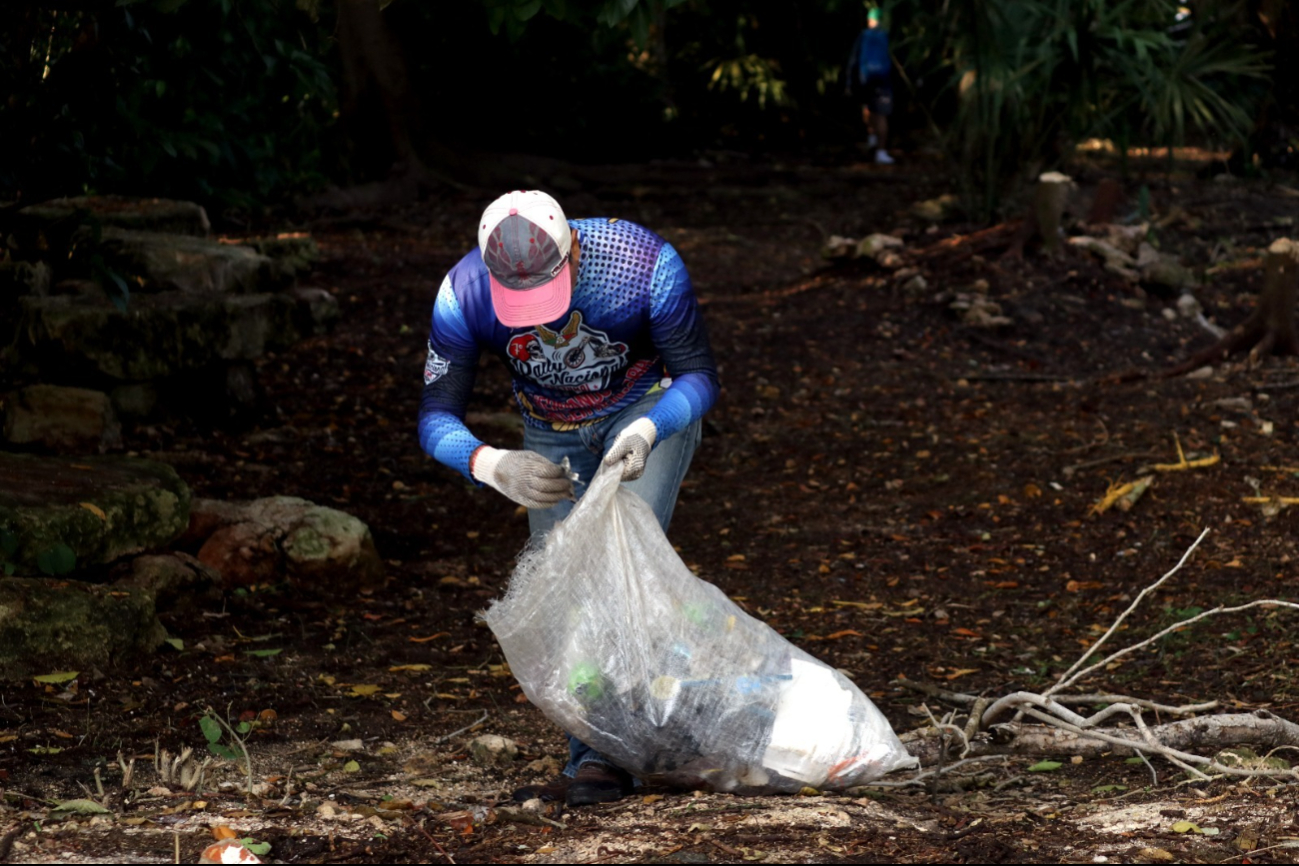 Recolectan más de media tonelada de basura tras jornada de limpieza