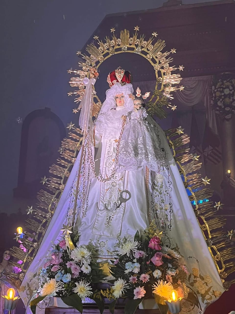 Comenzaron las celebraciones en honor de la Virgen de las Mercedes. Comenzaron las celebraciones en honor de la Virgen de las Mercedes.
