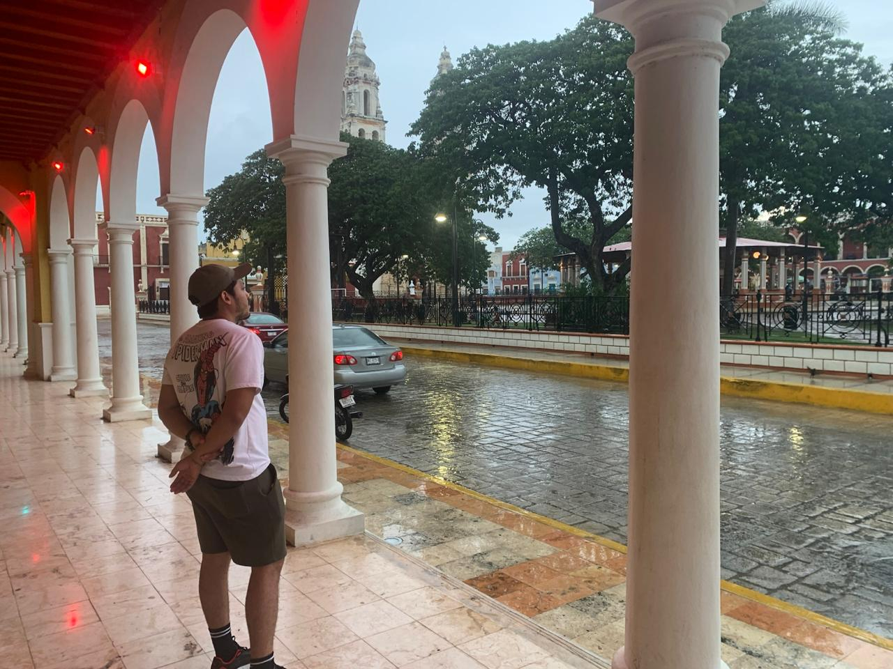 Semana lluviosa en la Península de Yucatán: ambiente caluroso y lluvias fuertes