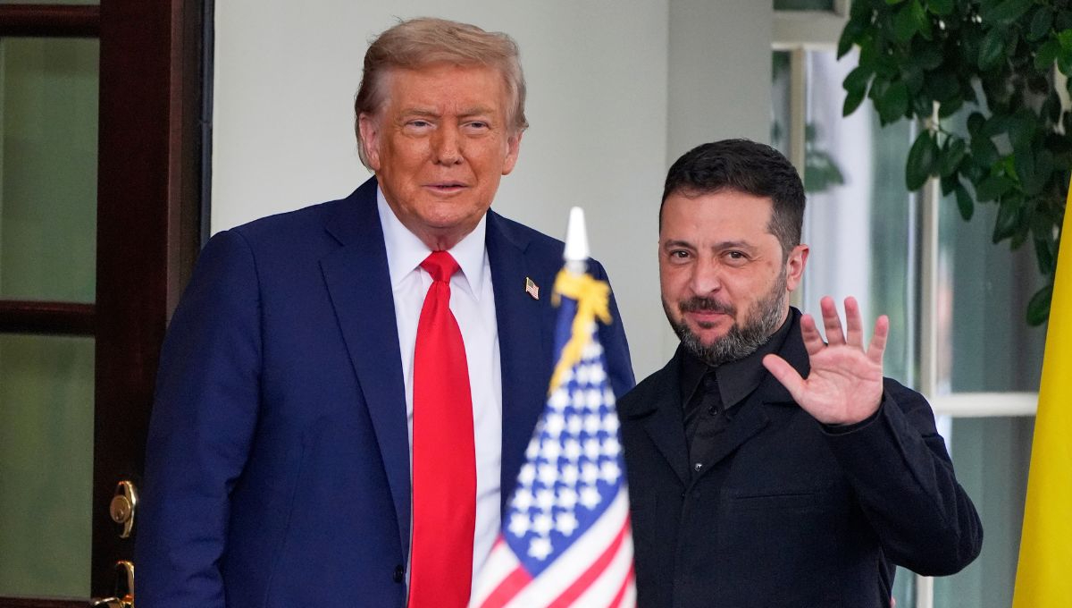 Donald Trump, recibió este lunes en la Casa Blanca al presidente de Ucrania, Volodimir Zelenski Donald Trump, recibió este lunes en la Casa Blanca al presidente de Ucrania, Volodimir Zelenski