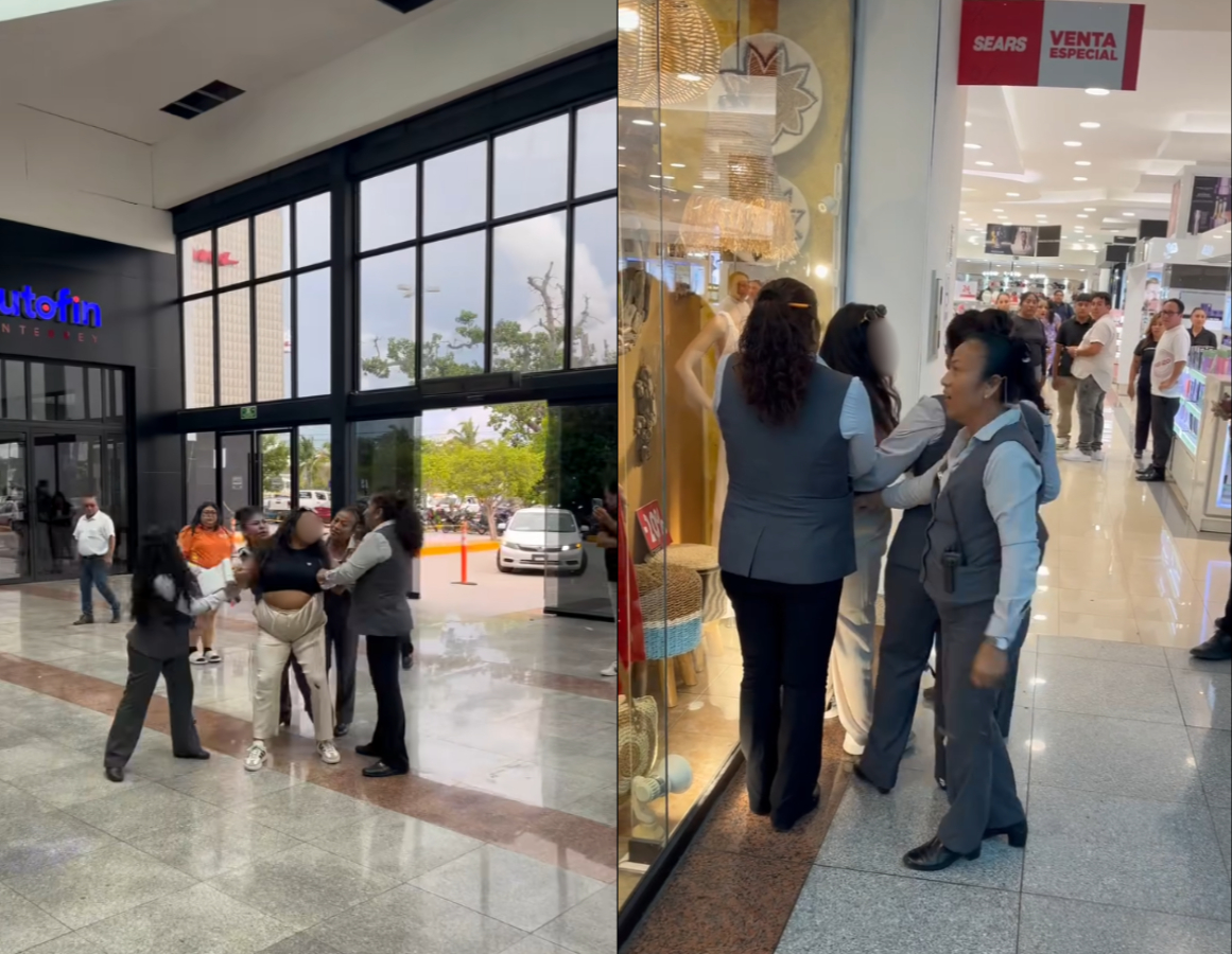 La mujer intentó huir tras ser descubierta robando, pero fue detenida antes de llegar a la salida de la Plaza Las Américas La mujer intentó huir tras ser descubierta robando, pero fue detenida antes de llegar a la salida de la Plaza Las Américas