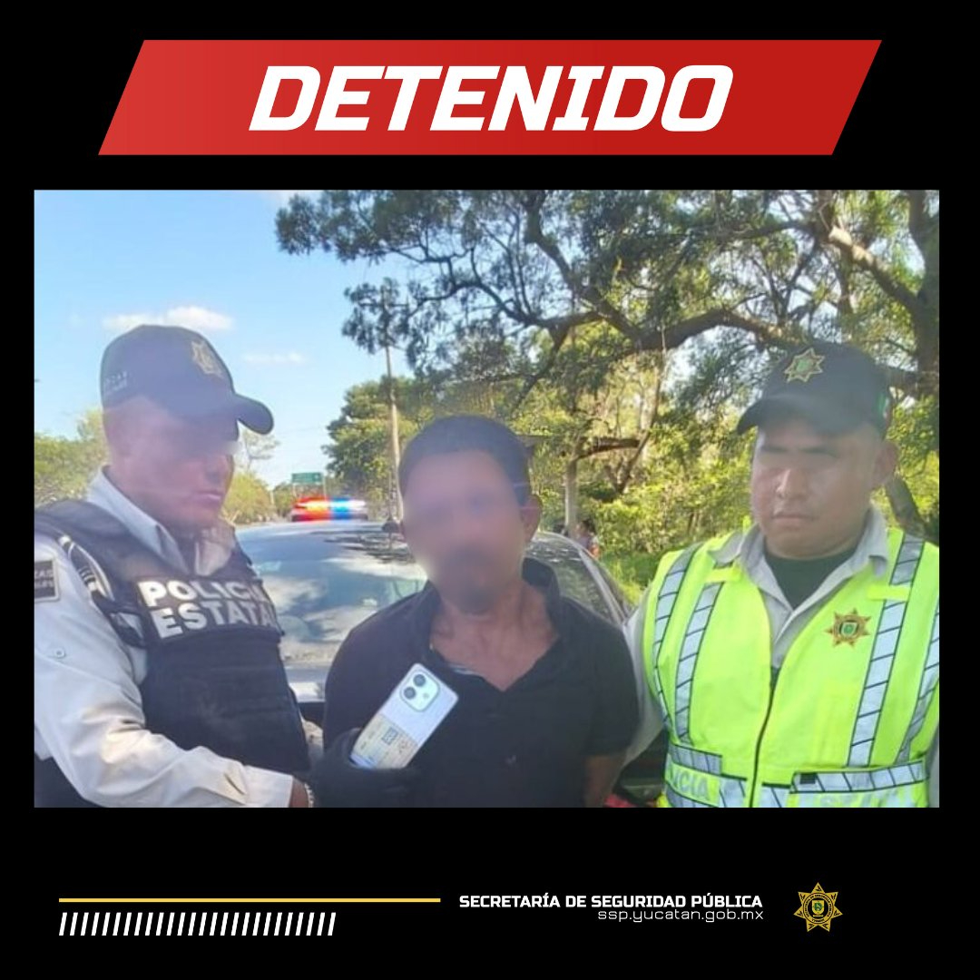 Hombre asaltó a una mujer en un paradero del Va y Ven en Mérida.