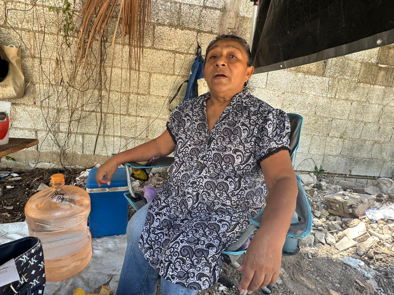Vecinos fueron quienes avisaron a la mujer sobre el estado de su predio