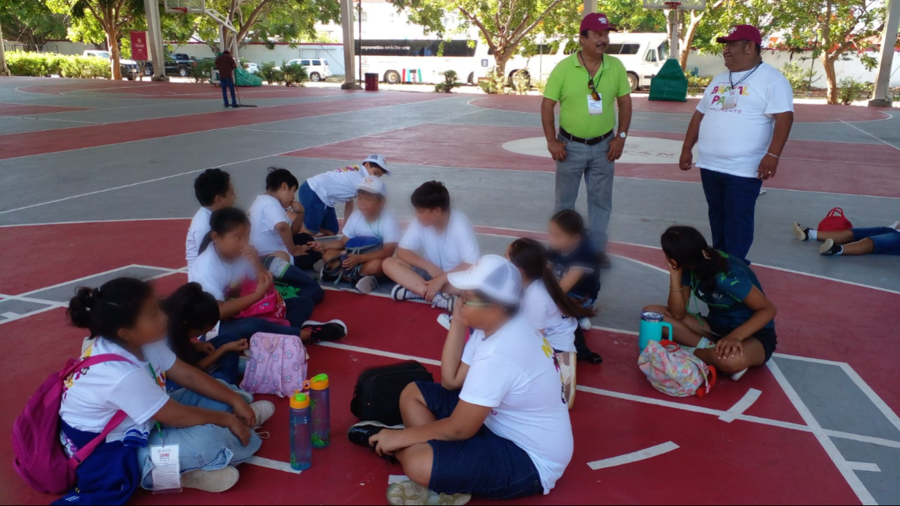 Clausura del campamento “Baaxal Pal” con participación de la SSP