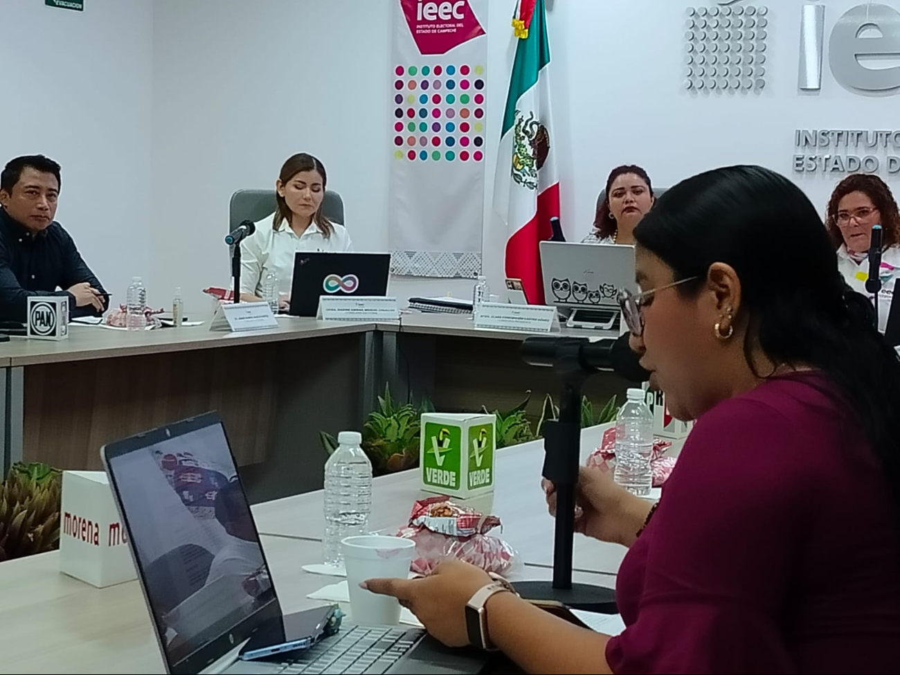 Entre las mujeres, hay actuales funcionarias del IEEC, incluida la titular de Vinculación con el INE. Entre las mujeres, hay actuales funcionarias del IEEC, incluida la titular de Vinculación con el INE.
