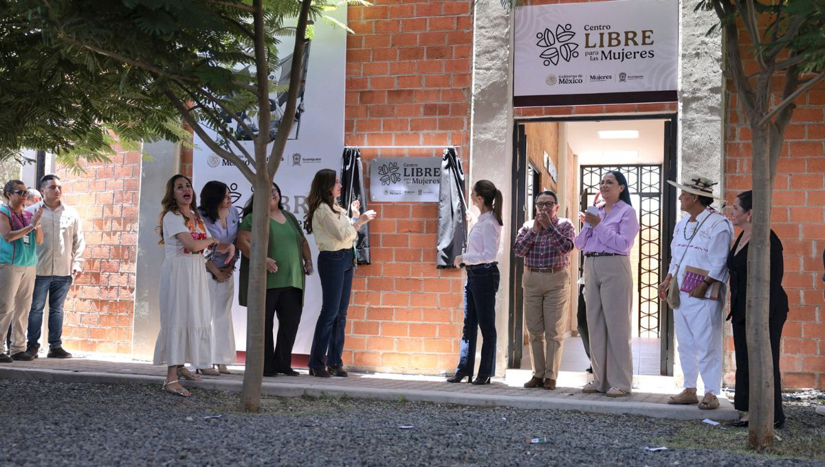 La presidenta Claudia  Sheinbaum resaltó que estos centros son lugares pensados para que las mujeres puedan acceder a apoyo psicológico, jurídico y social en casos de violencia