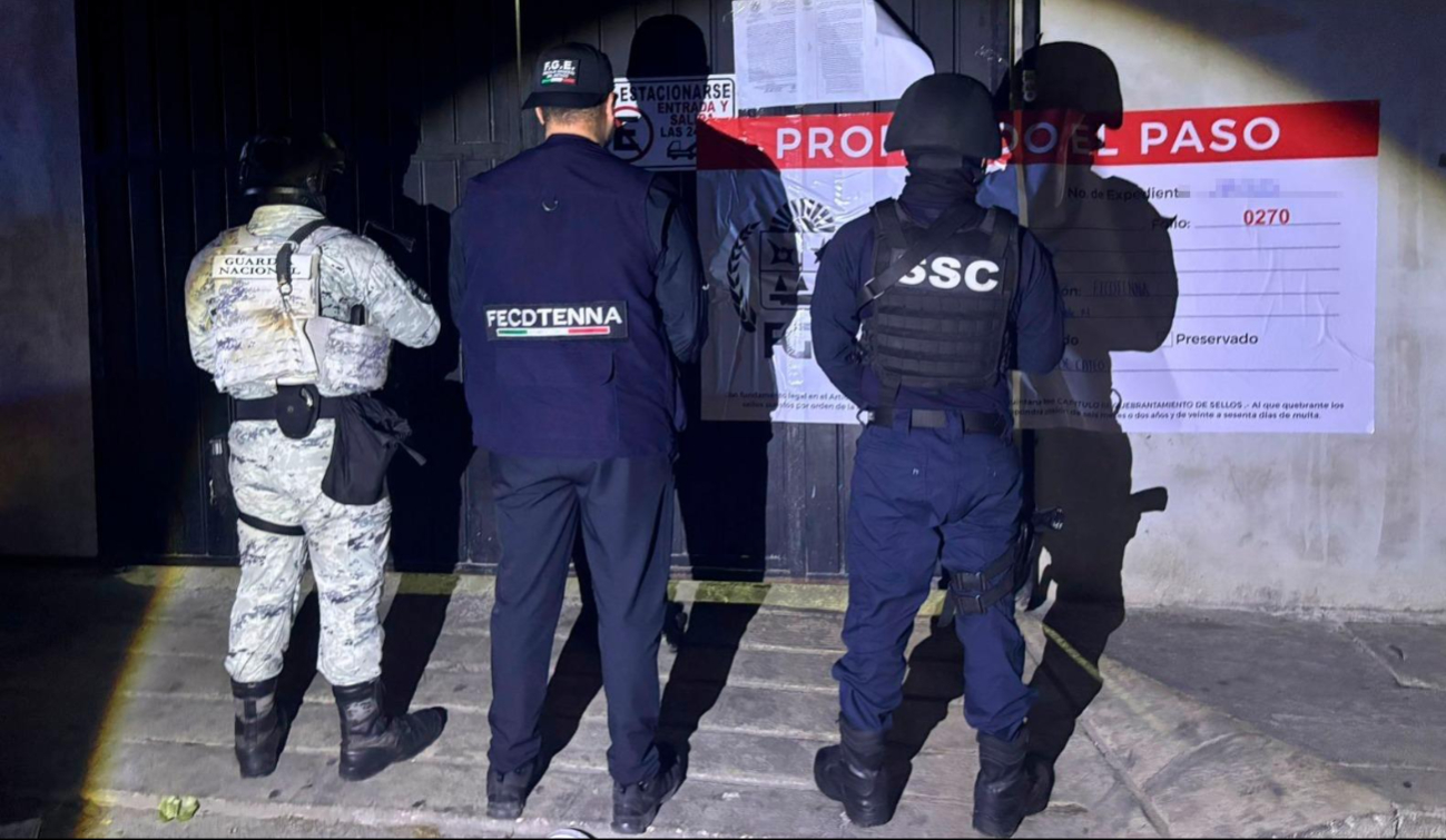 El pasado 29 de junio, elementos llevaron a cabo operativos en la Supermanzana 100