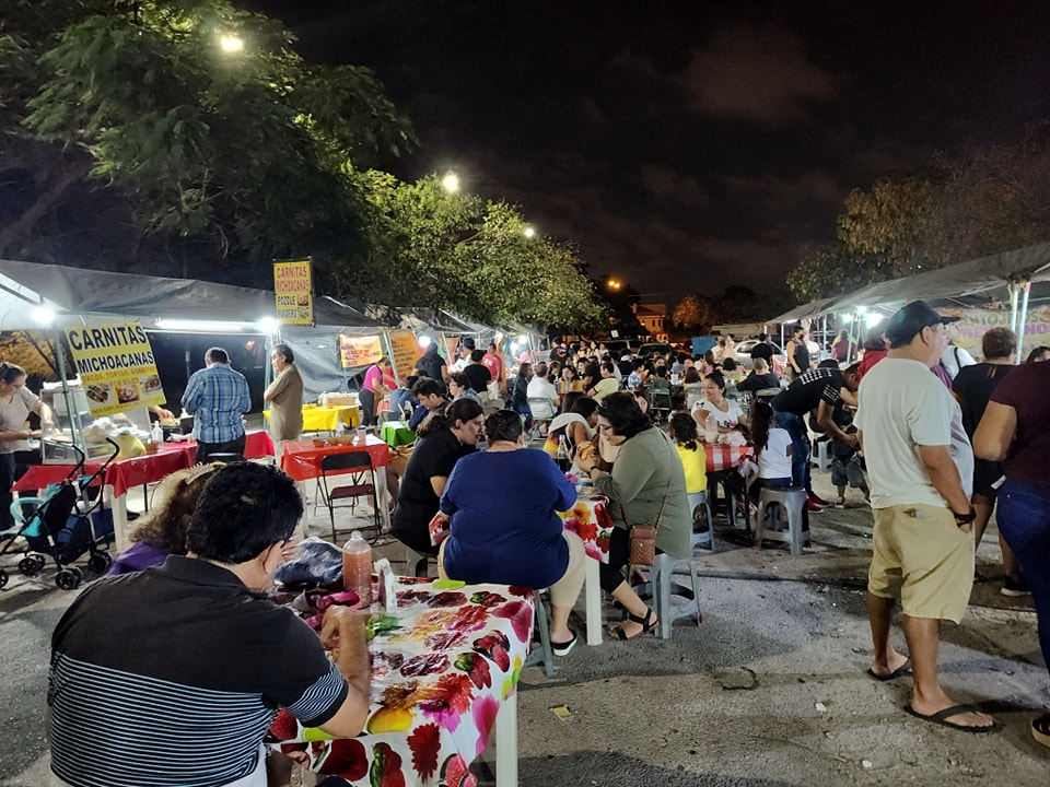 El tianguis del fraccionamiento Del Parque de Mérida ofrece diversos productos