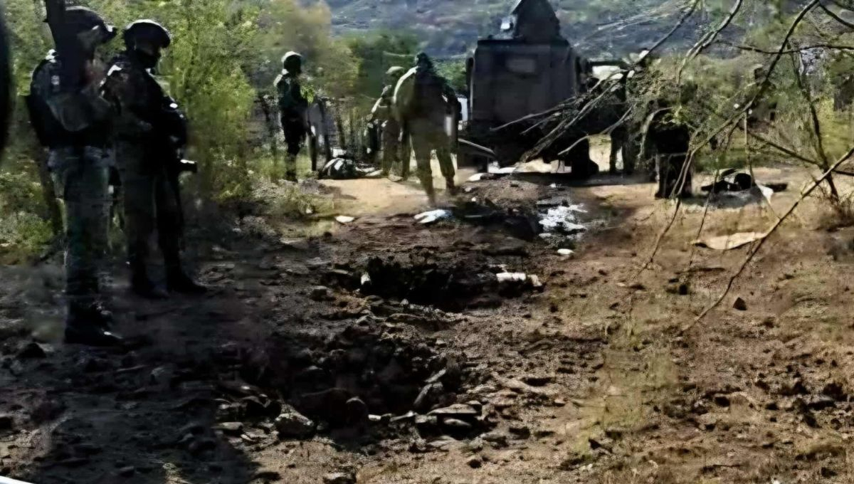 Muere sargento del Ejército tras explosión de mina terrestre en Tepalcatepec, Michoacán