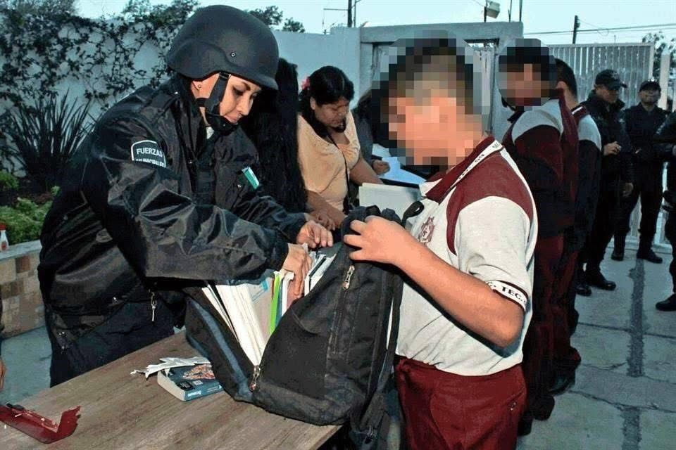 Las inspecciones, de carácter voluntario, no estarán a cargo de la policía, sino de los padres de familia y organizaciones civiles