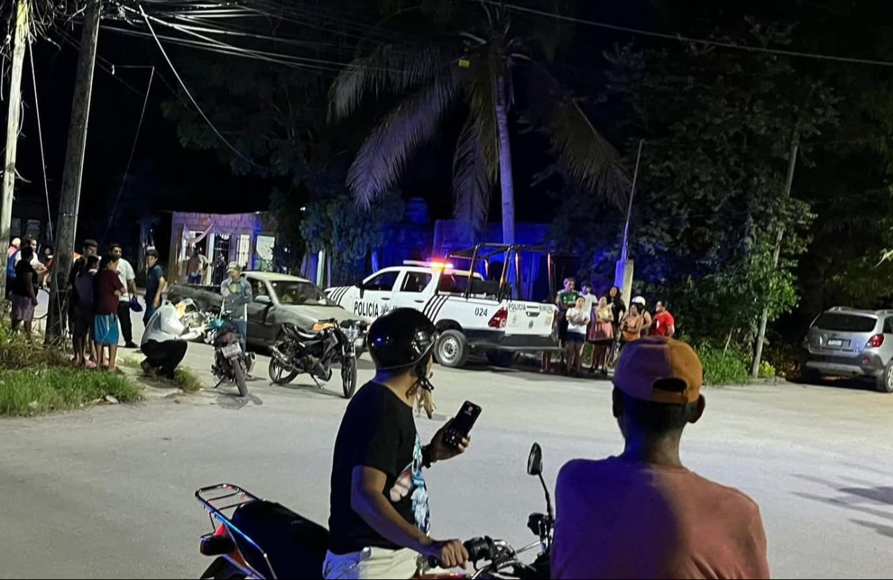 No respeta alto y provoca choque en Champotón; motociclista lesionado