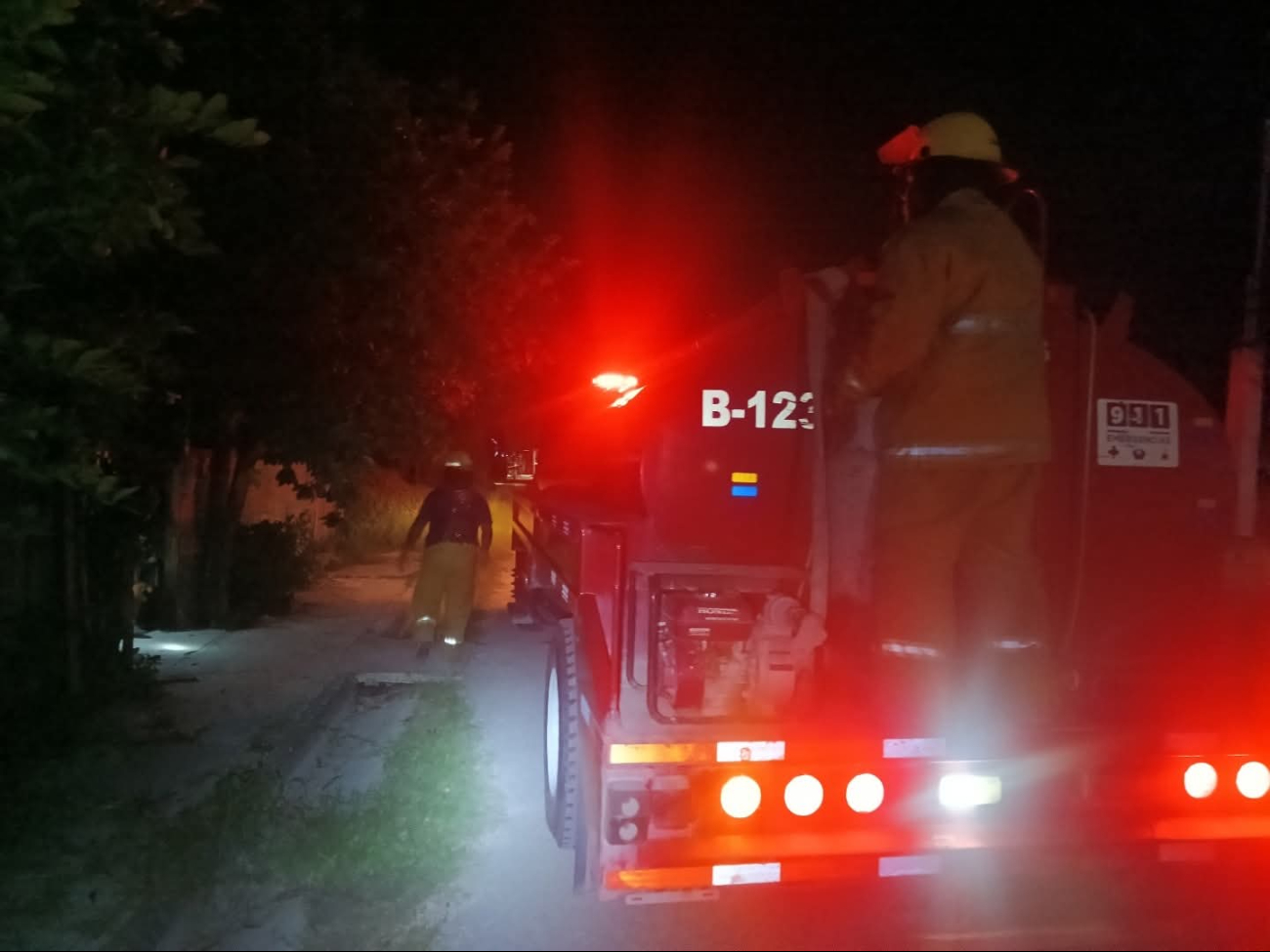 Noche de tensión: fuga de gas alarma a vecinos en Escárcega