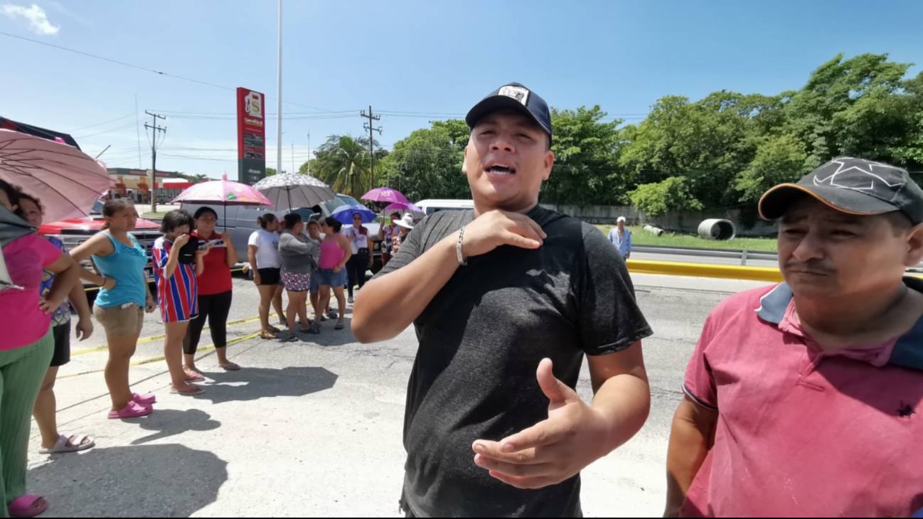 Apagones y bajones de voltaje desatan bloqueo en Cuatro Carriles