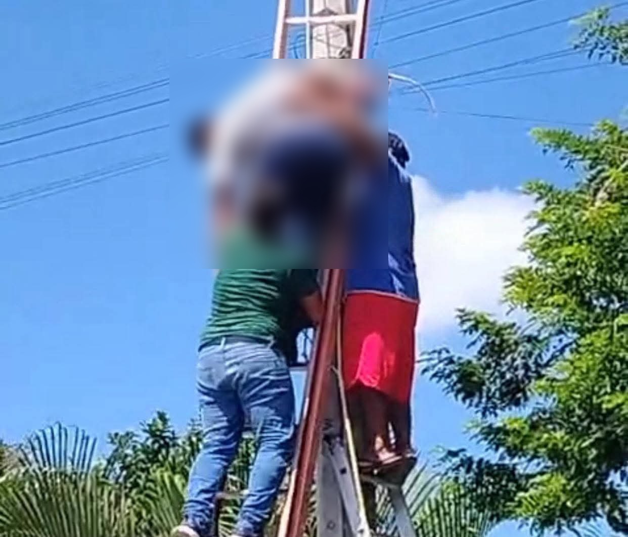 El empleado del Ayuntamiento de Conkal fue hospitalizado.