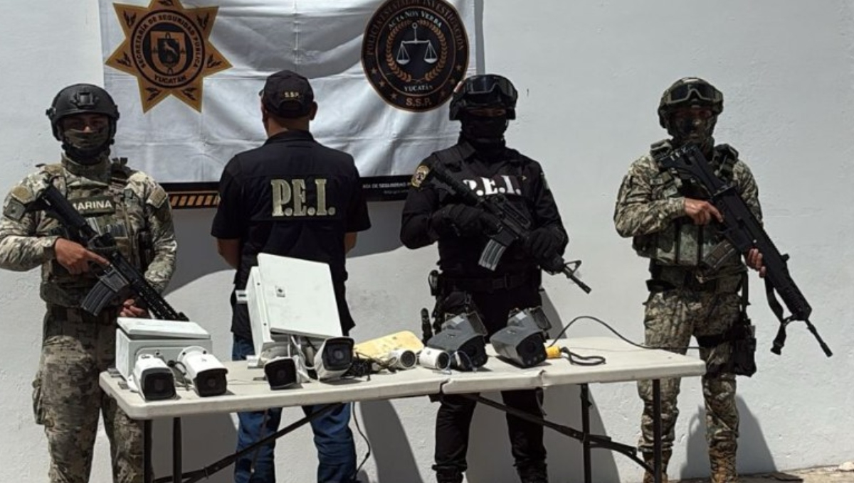 Las cámaras de videovigilancia fueron retiradas en Mérida y otros puntos del estado