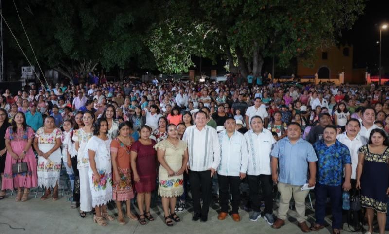 Tekax y Tahdziú presentan avances con respaldo del Gobierno de Yucatán Tekax y Tahdziú presentan avances con respaldo del Gobierno de Yucatán