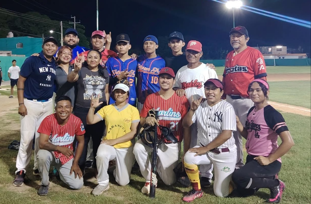 El equipo de la Junta Municipal de Sabancuy se llevó la victoria. El equipo de la Junta Municipal de Sabancuy se llevó la victoria.