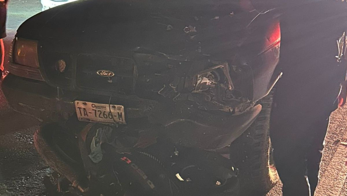 Muere mujer motociclista en Tulum, el responsable escapó Muere mujer motociclista en Tulum, el responsable escapó