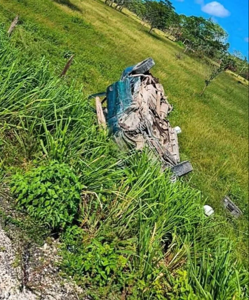 Sin víctimas mortales en choque frontal sobre la carretera estatal