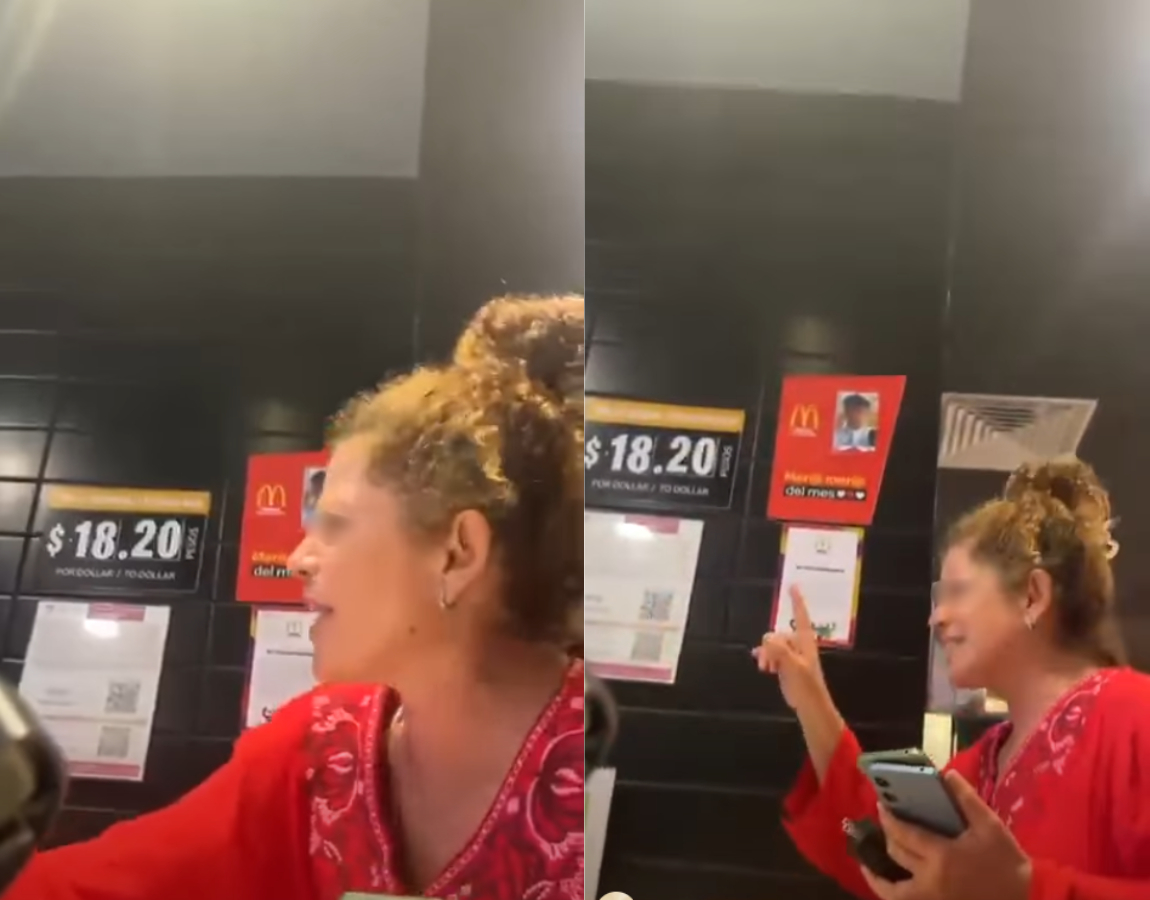 Antes de retirarse, la mujer advirtió que presentaría una queja Antes de retirarse, la mujer advirtió que presentaría una queja