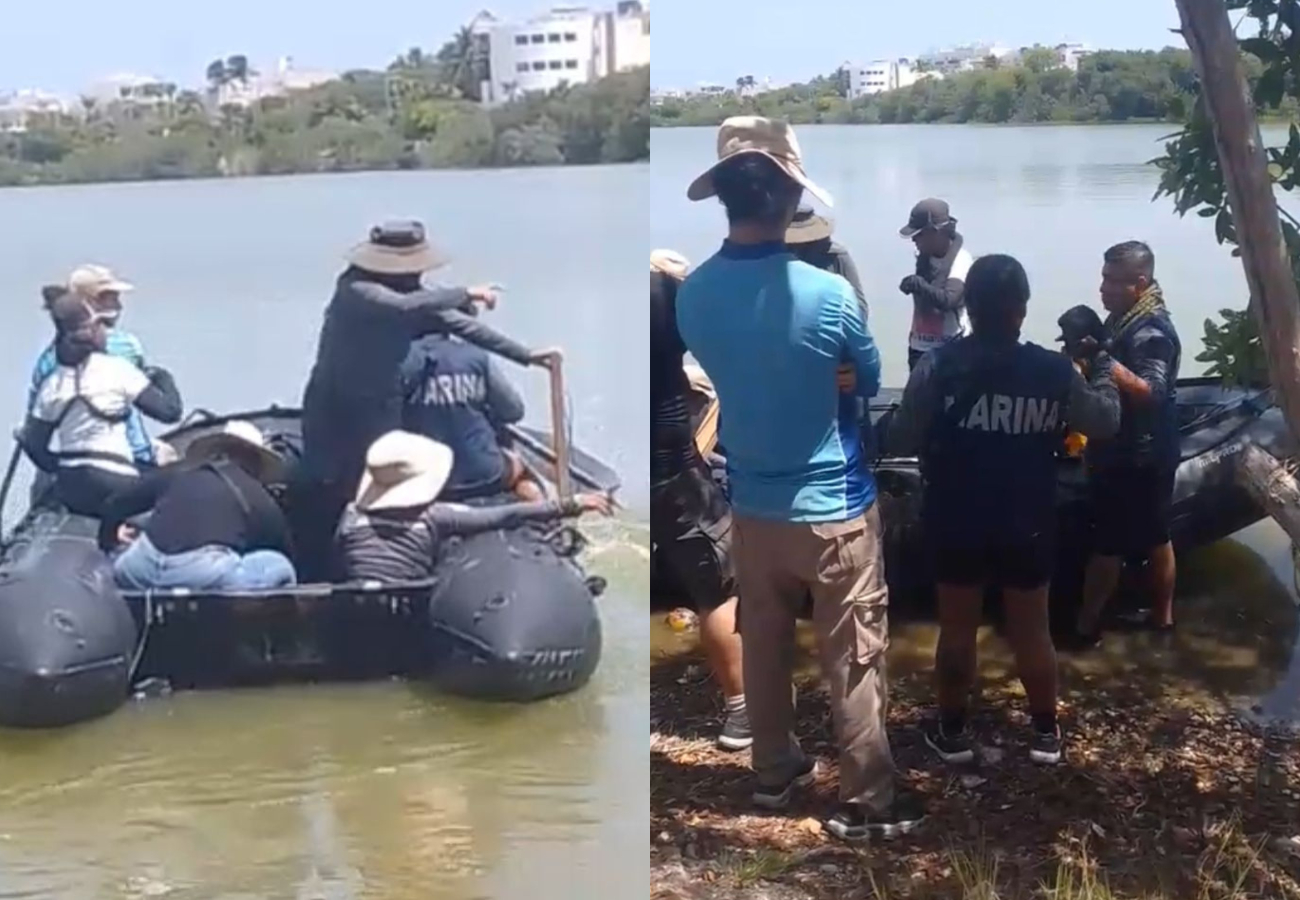 Con buzos especializados, perros rastreadores y personal de las diferentes corporaciones de emergencia, realizan barrido en zonas de Playa del Carmen Con buzos especializados, perros rastreadores y personal de las diferentes corporaciones de emergencia, realizan barrido en zonas de Playa del Carmen