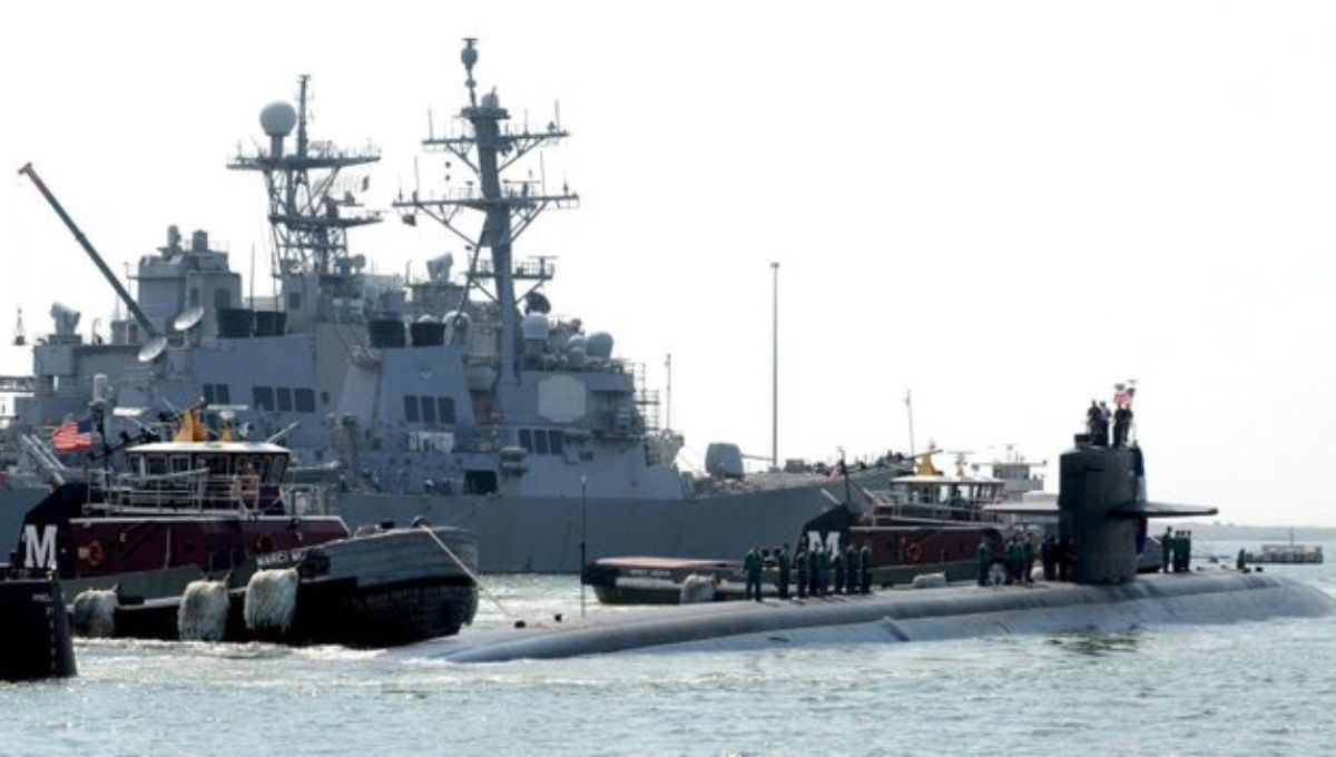 Con este movimiento, Washington fortalece una operación que ya cuenta con los buques USS San Antonio, USS Iwo Jima y USS Fort Lauderdale Con este movimiento, Washington fortalece una operación que ya cuenta con los buques USS San Antonio, USS Iwo Jima y USS Fort Lauderdale