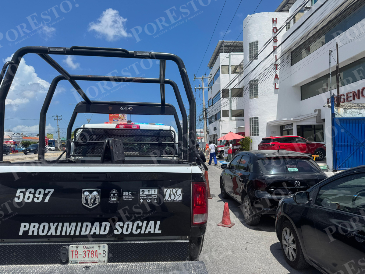 Hombre resulta herido por pistola de diábolos  durante intento de asalto en Cancún 